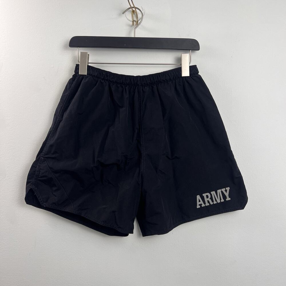 US Army Shorts 2 Pair Physical Fitness Uniform PT Windbreaker Military Medium
